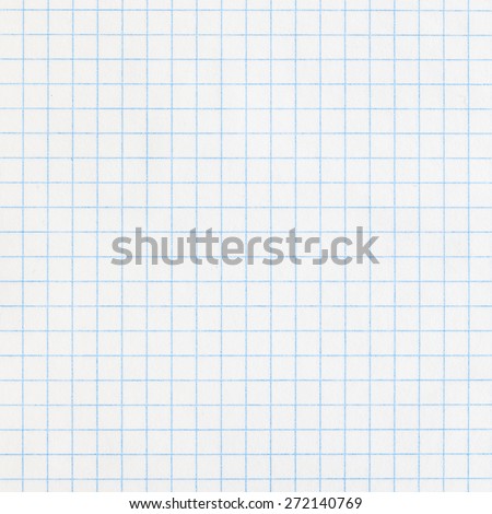 Photograph of White Grid Paper, Top View, Texture, Background