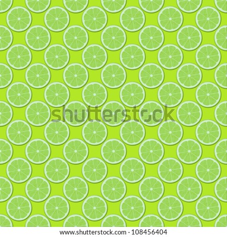 Seamless Limes Background