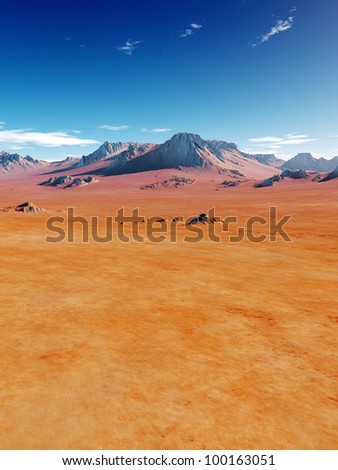 An image of a nice desert scenery