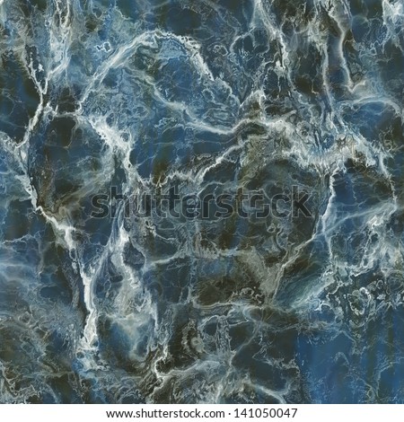 A Detailed Blue Marble Stone Texture Background