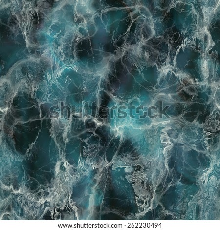 A detailed seamless blue marble stone texture background