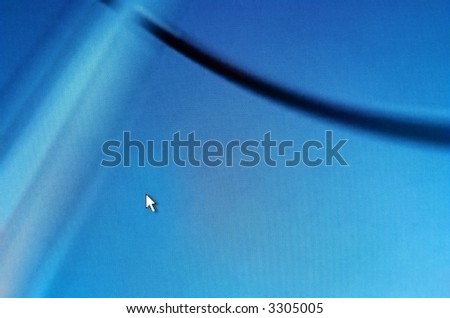 mouse pointer on screen