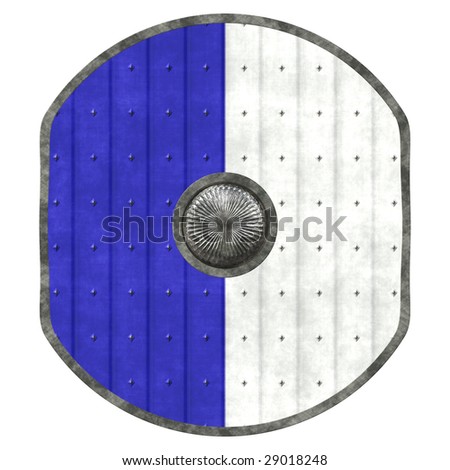 Cartoon Viking Shield