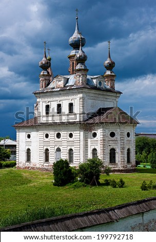 Russia, Yuriev-Polsky. Cathedral of the Archangel Michael.