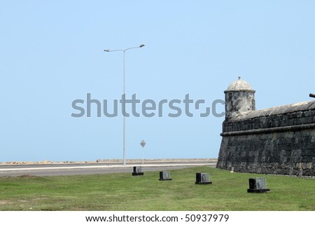 Tower, castle, wall, defensive, architecture, old, tower.