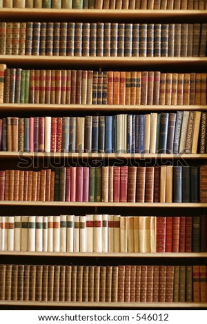clip art bookcase. stock photo : Bookcase
