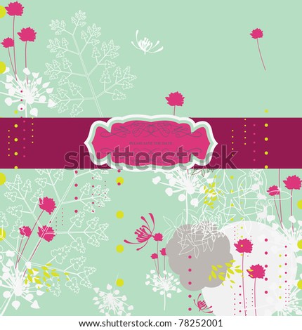stock vector cool card design sweet card for wedding and birthday