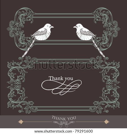 stock vector vintage card wedding card christmas christmas wedding card