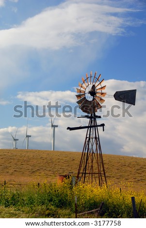 Windmills In Rio Vista