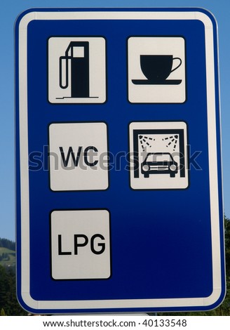 Petrol Station Symbol