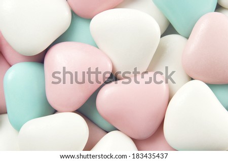 event background with colorful candies