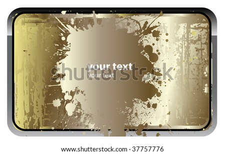 Gold Splat
