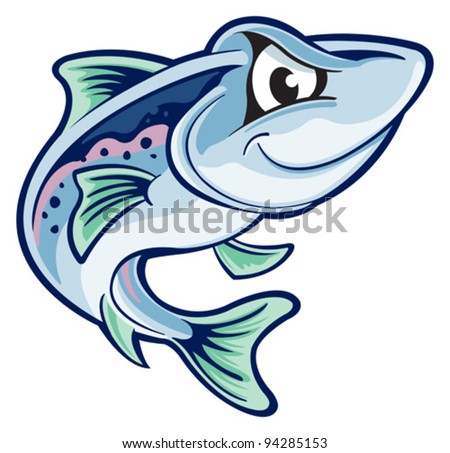 vector trout