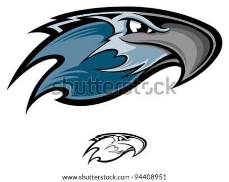 Hawk Stock Vector Illustration 94408951 : Shutterstock