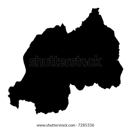 maps of rwanda. Detailed map of Rwanda,