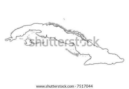 Cuba+map+outline
