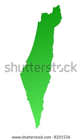 Free printable israel map