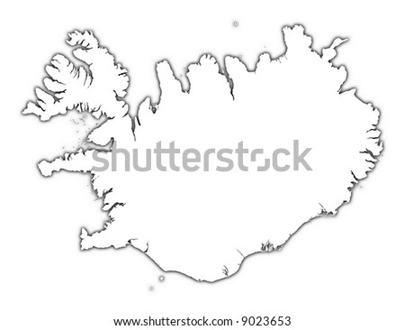 Iceland Outline