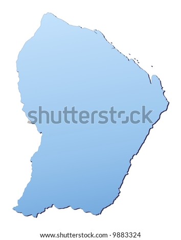 political map of suriname. climate map of suriname.