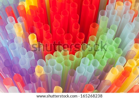 background abstract object drinking straw