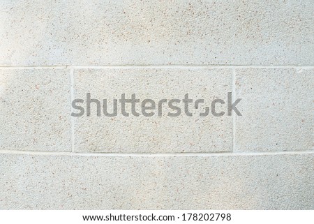 The wall sand color white