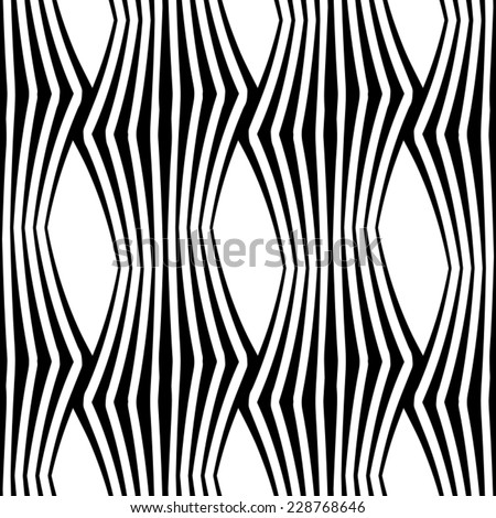 Seamless ripple pattern. Repeating vector texture. Wavy graphic background. geometric pattern can be used for wallpaper, pattern fills, web page background, surface textures.