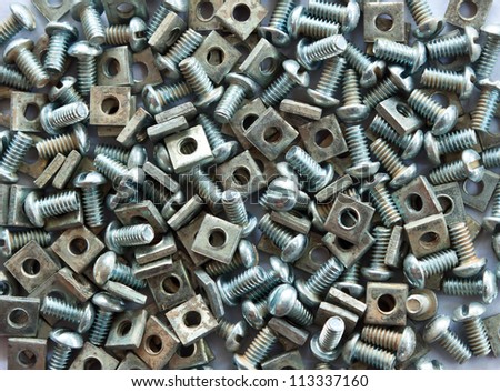 metal nuts and bolts backgrounds
