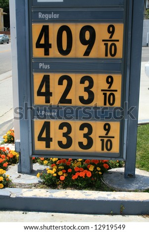 Four Dollar Gas Prices
