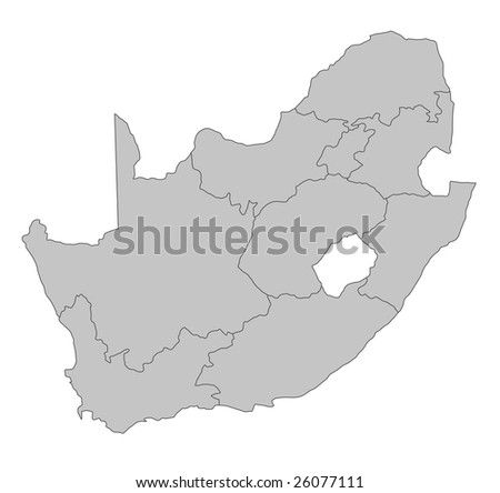 Map Of South Africa. map of South Africa