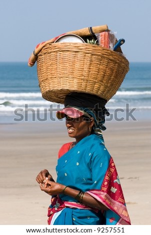 Indian street vendor