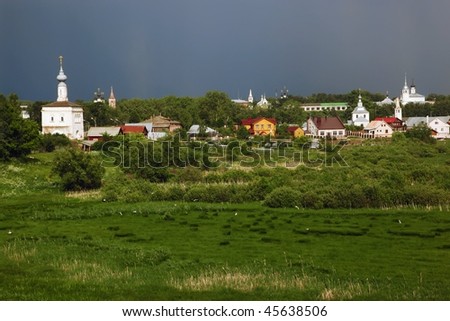 Suzdal - small town of \
