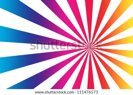 Funky abstract  background  of twisty stripes with a radial gradient.