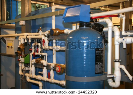 The equipment of chemical processing of water for independent boiler-house