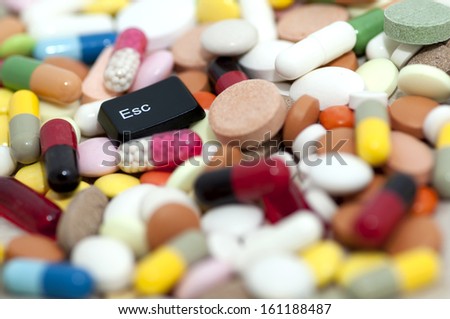 Esc key among drugs (escape from drugs)