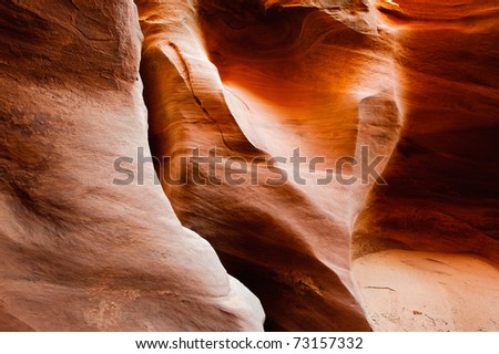 Spooky Slot Canyon, Hole in a Rock road, Grand Staircase National Monument, Utah, USA