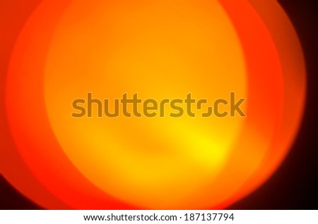 abstract background from orange patches of light