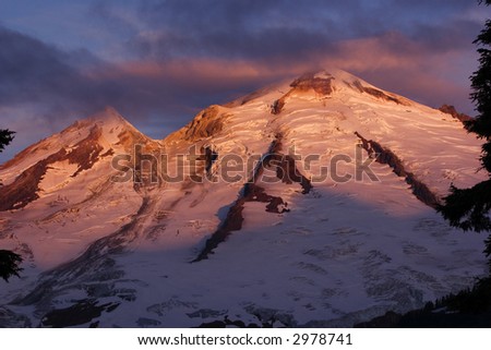 Mt. Baker at sunrise