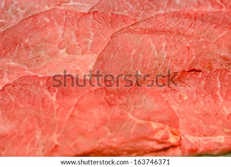 Piece of fresh raw meat background