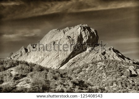 Pinnacles National Monument in California, USA.