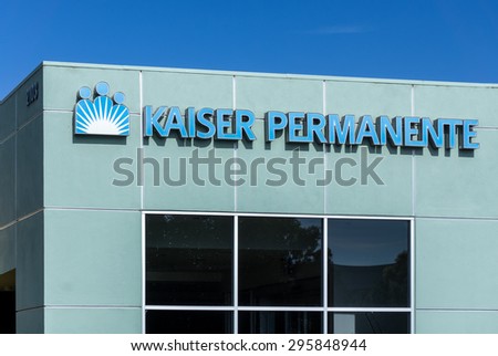 LOS ANGELES, CA/USA - JULY 12, 2015: Kaiser Permanente medical care facility. Kaiser Permanente is an integrated managed care consortium, based in Oakland, California.