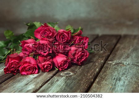 Background with beautiful roses bouquet. roses