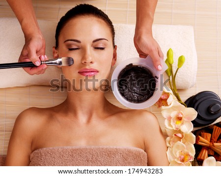 Adult woman having beauty treatments in the spa salon Adult woman having beauty treatments in the spa salon