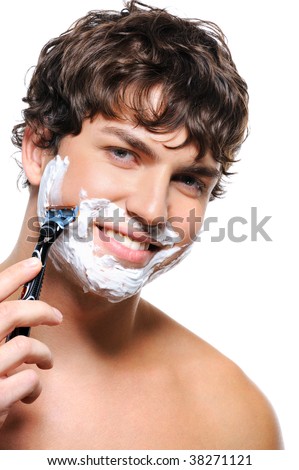 laughing face clip art. stock photo : Happy laughing