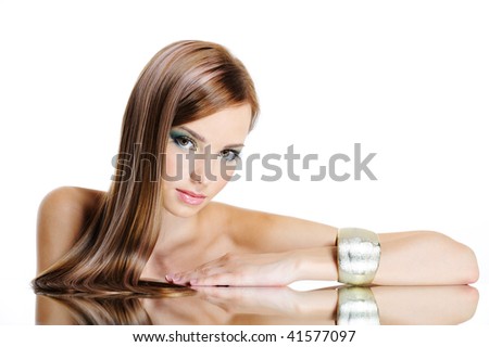 Lifestyle - Pagina 3 Stock-photo-beautiful-charming-pretty-woman-with-straight-long-hair-and-charming-look-41577097