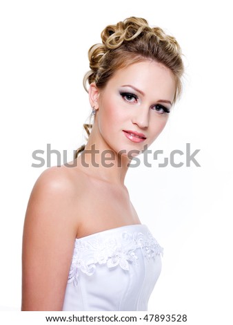  with fashion wedding hairstyle 