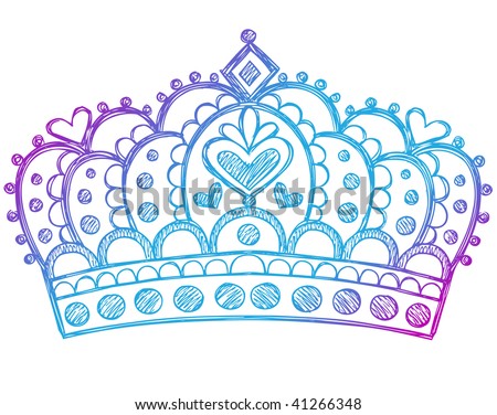 queens crown vector
