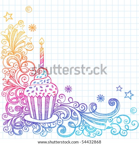 http://image.shutterstock.com/display_pic_with_logo/93211/93211,1275538302,4/stock-vector-hand-drawn-sketchy-ornate-cupcake-doodle-page-border-notebook-doodles-on-grid-graph-paper-54432868.jpg