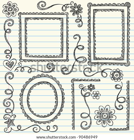 hand drawn borders