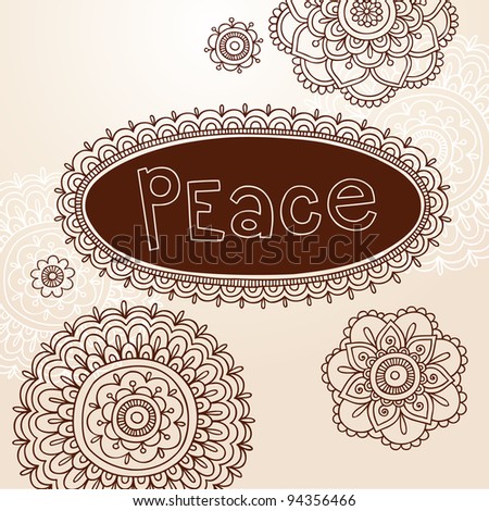 Henna Tattoo Vectors on And Mehndi Flower Tattoo Mandala Design Elements Vector Illustration
