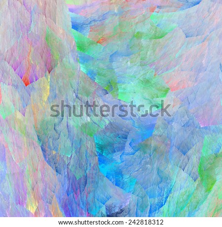 The colors in the series, Fancy paint. Background consists of fractal color texture and is suitable for use in projects on imagination, creativity and design